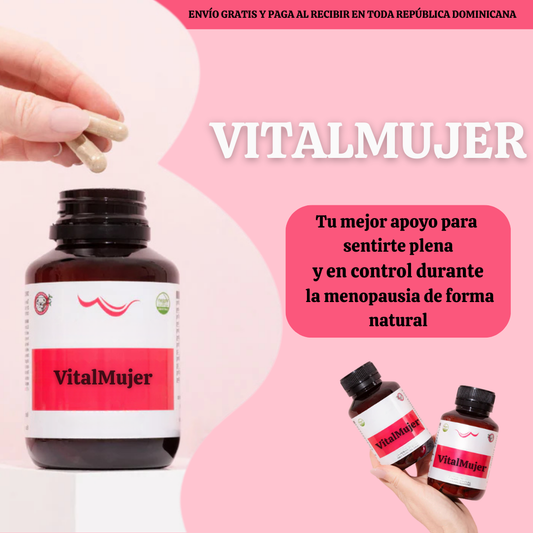 VitalMujer: La menopausia no te detiene, ¡vive feliz y sin malestares de forma natural!