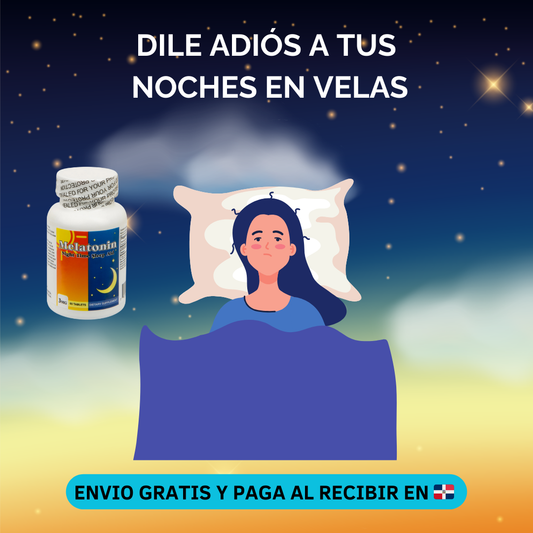 MELATONINA: DUERME BIEN Y DI ADIOS A LAS NOCHES EN VELA.