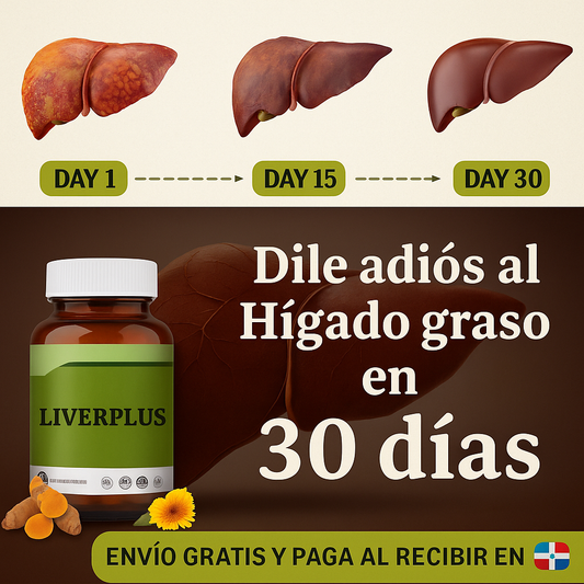 LiverPlus™ – Fórmula 100% Natural para Reparar y Desintoxicar tu Hígado en 30 días!