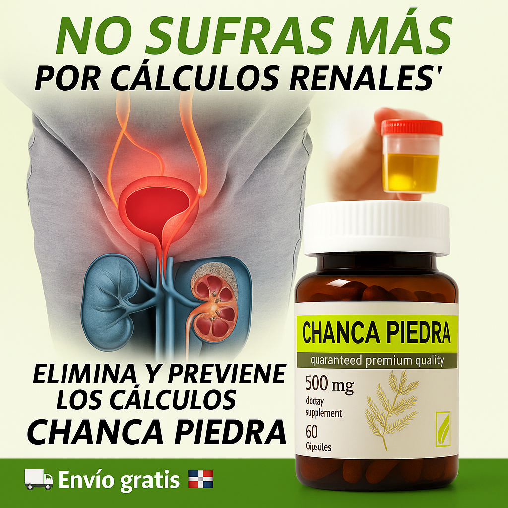 Chanca Piedra.- Limpia y Protege tus Riñones de forma natural.